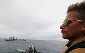 Destroyer Squadron Two Sails with Royal Norwegian Navy in the Norwegian Sea