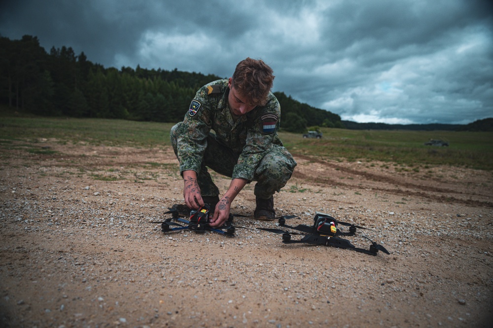 Drone Training, Saber Junction 25