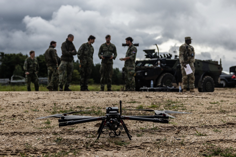 Drone Training, Saber Junction 25