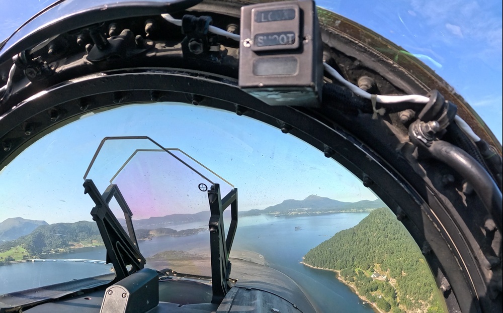 Carrier Air Wing 8 Aircraft Conduct Flight Operations Near Setermoen, Norway