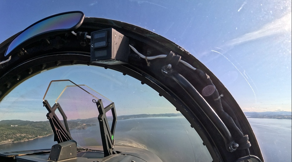 Carrier Air Wing 8 Aircraft Conduct Flight Operations Near Setermoen, Norway