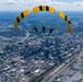 U.S. Army Parachute Team jumps for Cleveland Air Show