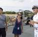 USS Decatur hosts ship tour during 80th End of World War II Commemoration