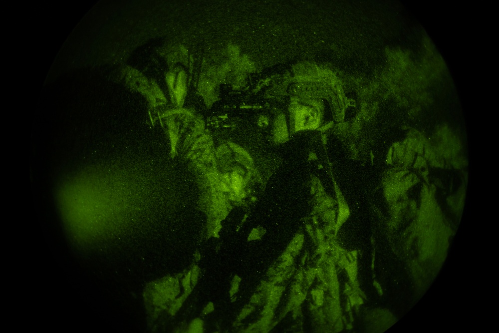 U.S. Marines With 4th Recon Conduct Parachute Operations At KTA