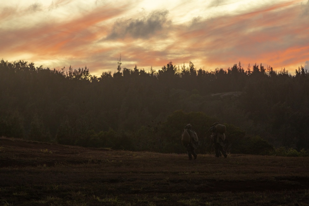 U.S. Marines With 4th Recon Conduct Parachute Operations At KTA