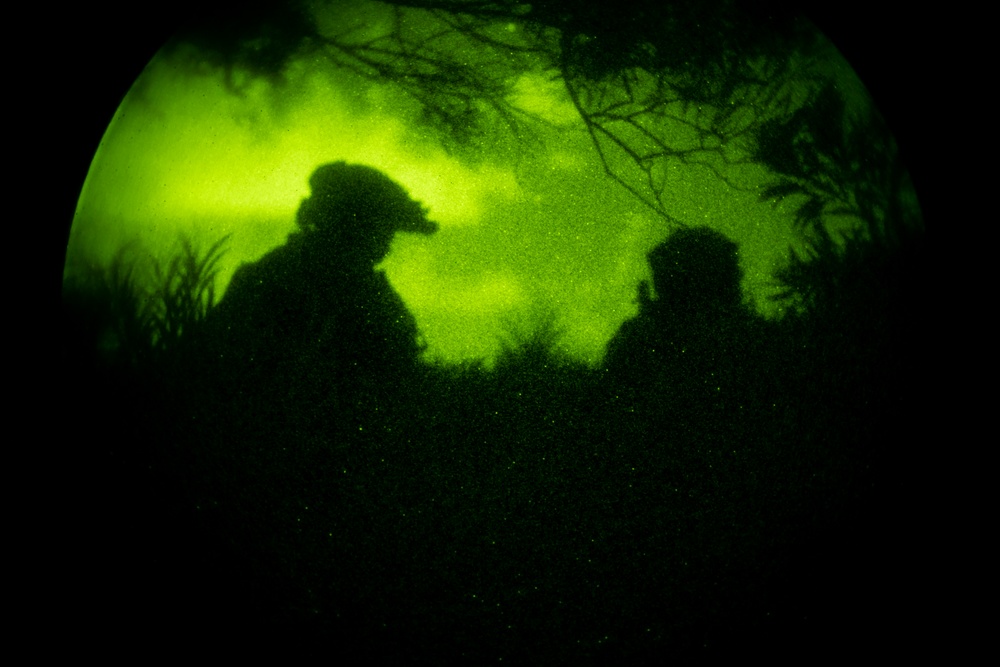 U.S. Marines With 4th Recon Conduct Parachute Operations At KTA
