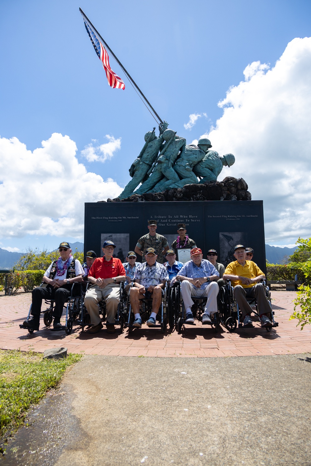 World War II Veterans Visit MCBH Hawaii