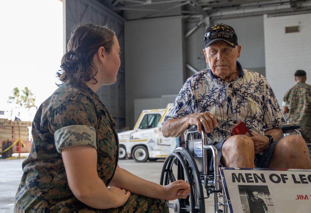 World War II Veterans Visit MCBH Hawaii