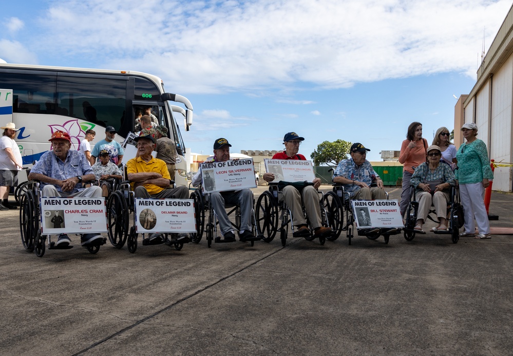 World War II Veterans Visit MCBH Hawaii