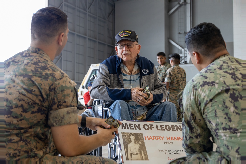 World War II Veterans Visit MCBH Hawaii