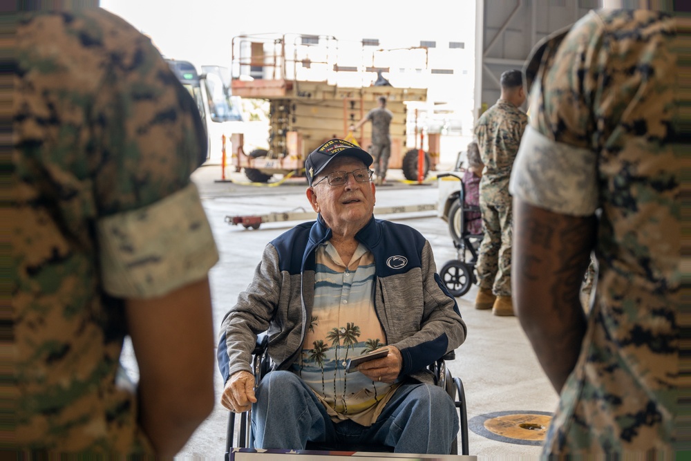 World War II Veterans Visit MCBH Hawaii