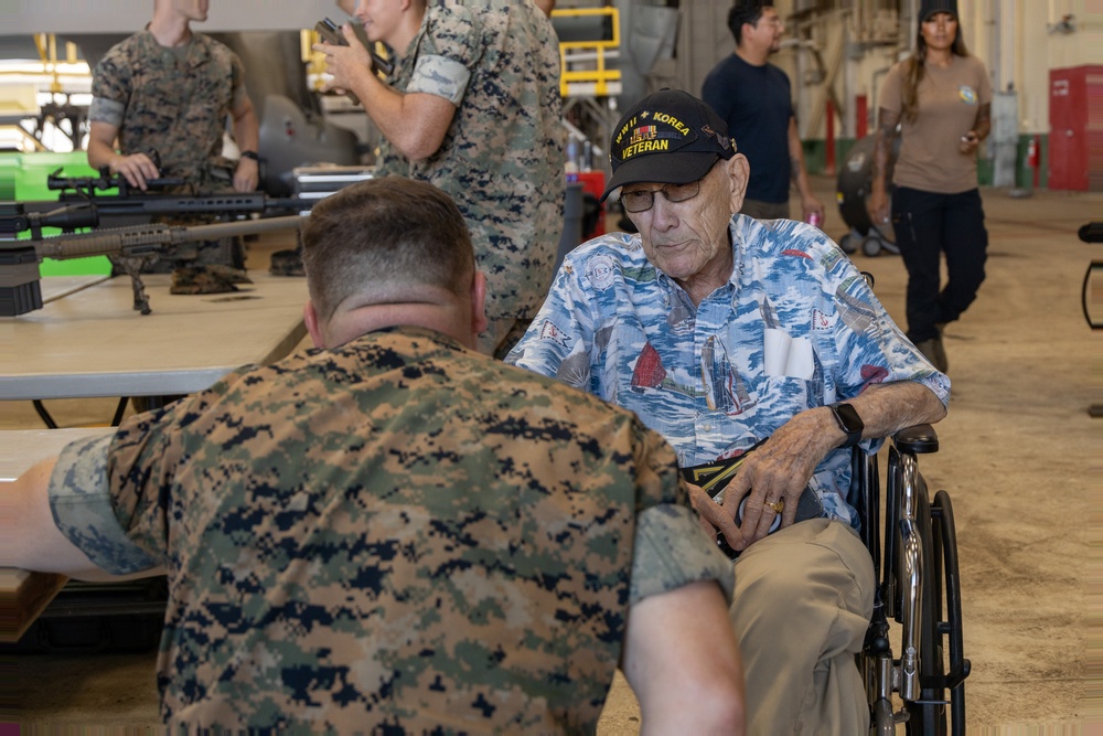 World War II Veterans Visit MCBH Hawaii