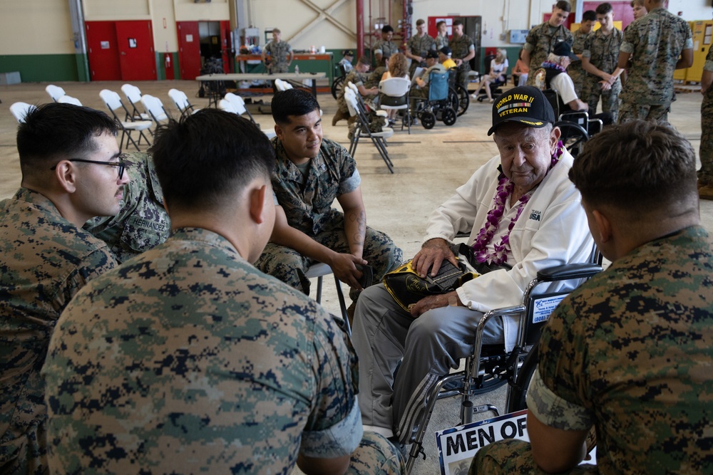 World War II Veterans Visit MCBH Hawaii