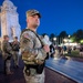 Louisiana Guard Patrols Union Station in Washington D.C.