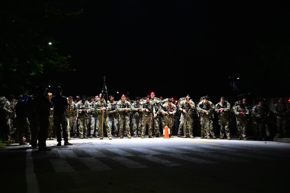 Soldiers Complete Grueling Final Ruck at Camp Casey Before Air Assault Graduation