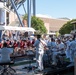 The Navy Band Sea Chanters perform at the U.S. Open Tennis Championships