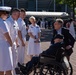 The Navy Band Sea Chanters appear at the U.S. Open Tennis Championships