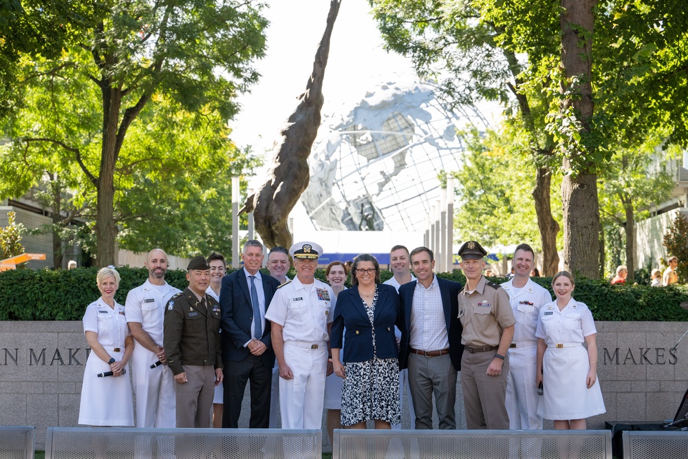 The U.S. Open hosts military appreciation ceremony