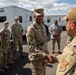 Lieutenant General Jeth Rey Shows Support to National Guard Logistics Team