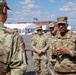 Lieutenant General Jeth Rey Shows Support to National Guard Logistics Team