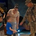 US Army Soldier Hands Child US Flag Patch in Washington, D.C.