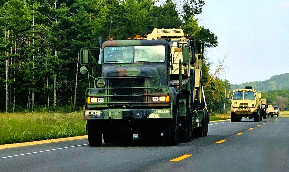 August 2025 training operations for CSTX 78-25-02 at Fort McCoy
