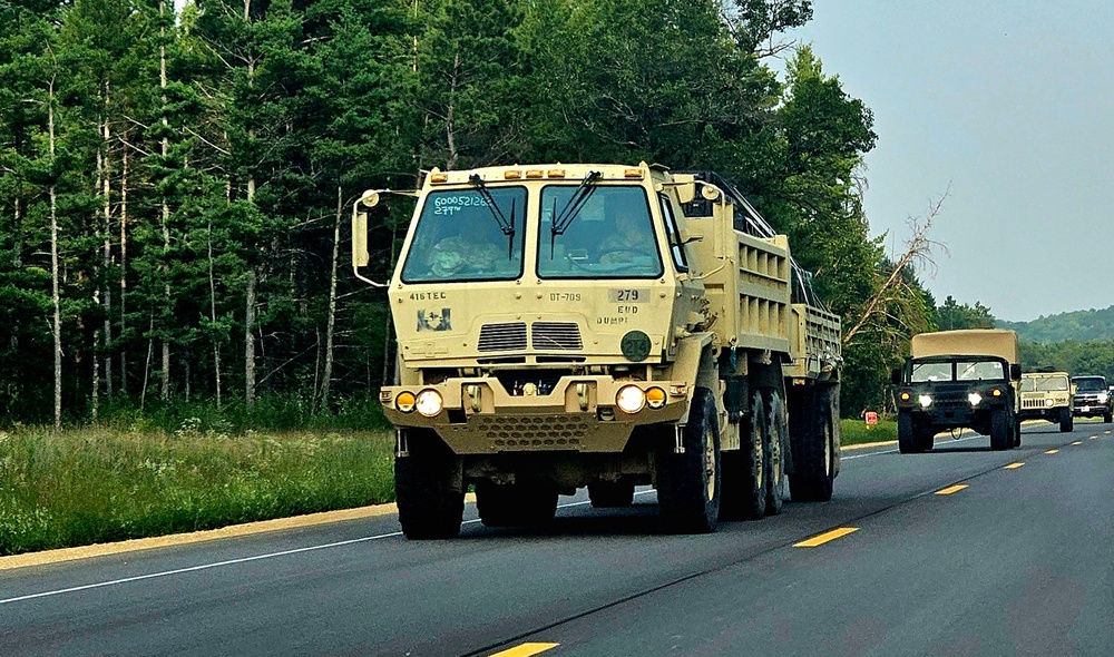 August 2025 training operations for CSTX 78-25-02 at Fort McCoy