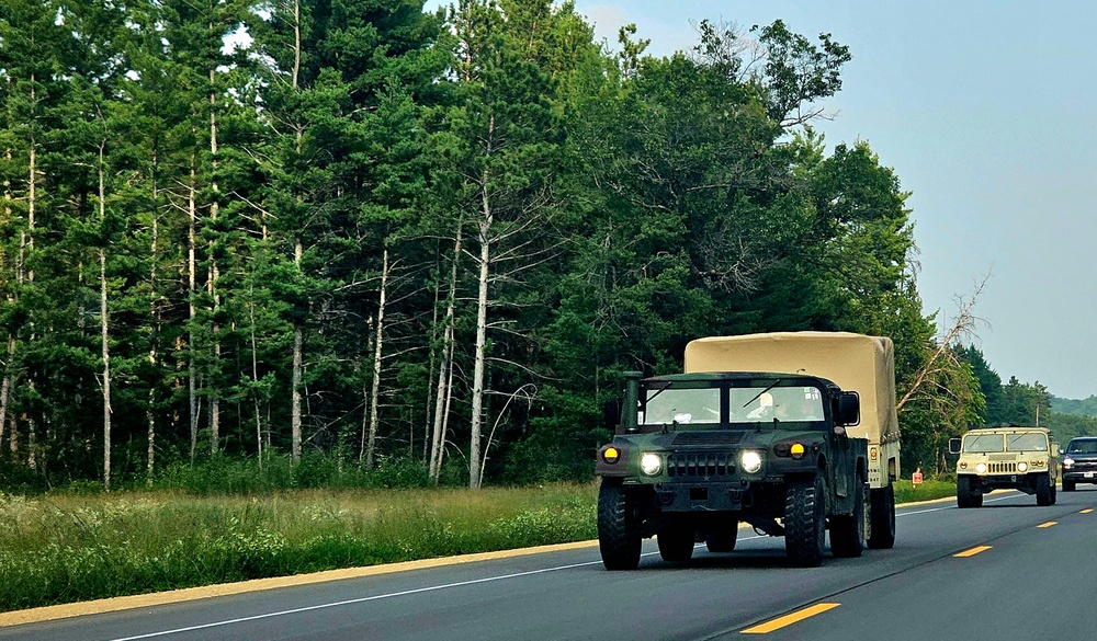 August 2025 training operations for CSTX 78-25-02 at Fort McCoy