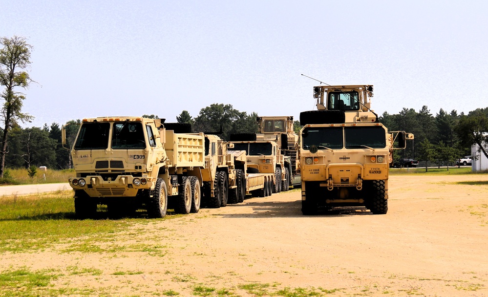 August 2025 training operations for CSTX 78-25-02 at Fort McCoy