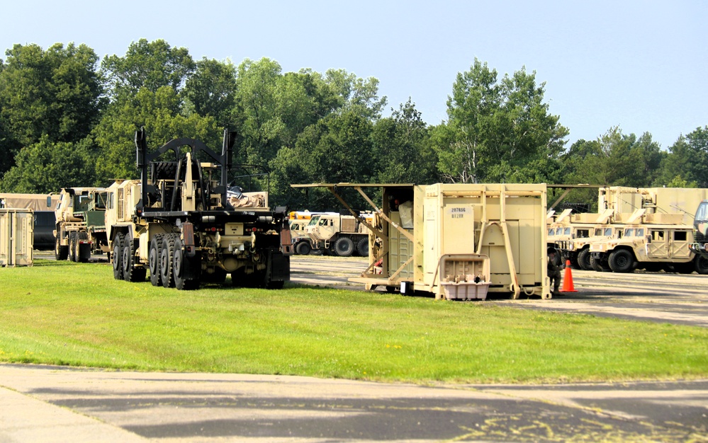 August 2025 training operations for CSTX 78-25-02 at Fort McCoy