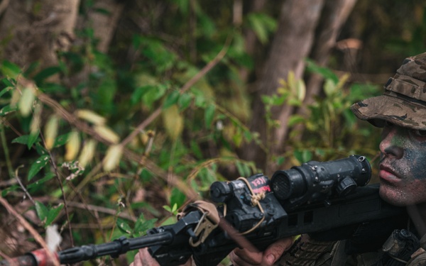 Partner nations conduct Jungle field training exercise with simulated combat during Super Garuda Shield25