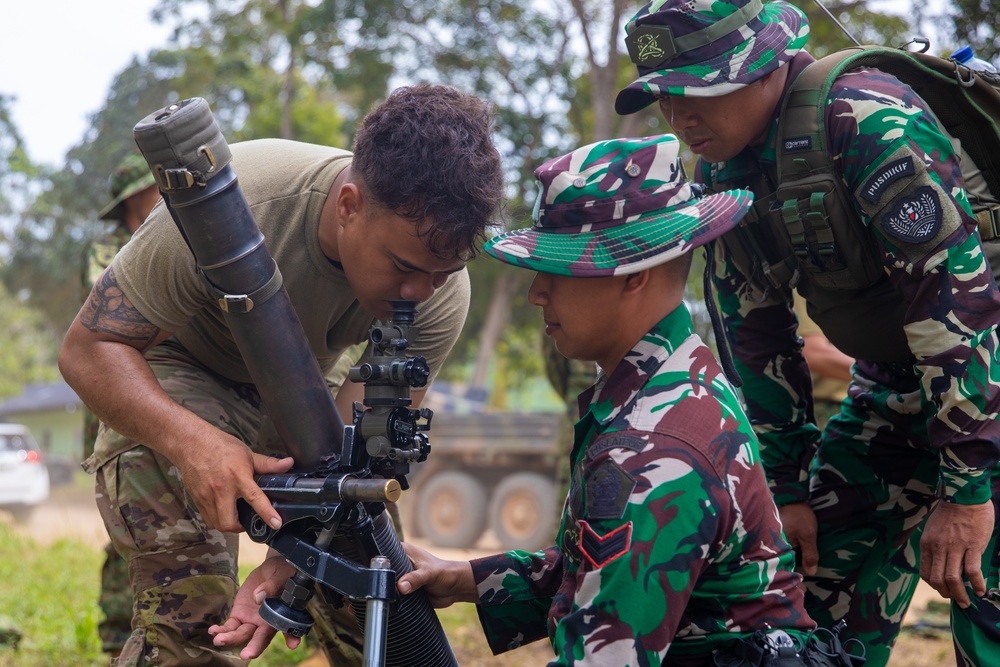 Garuda Shield holds it's annual exercise between the Indonesian National Armed Forces and U.S. Military