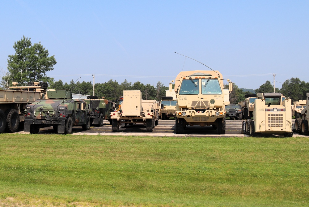 August 2025 training operations for CSTX 78-25-02 at Fort McCoy