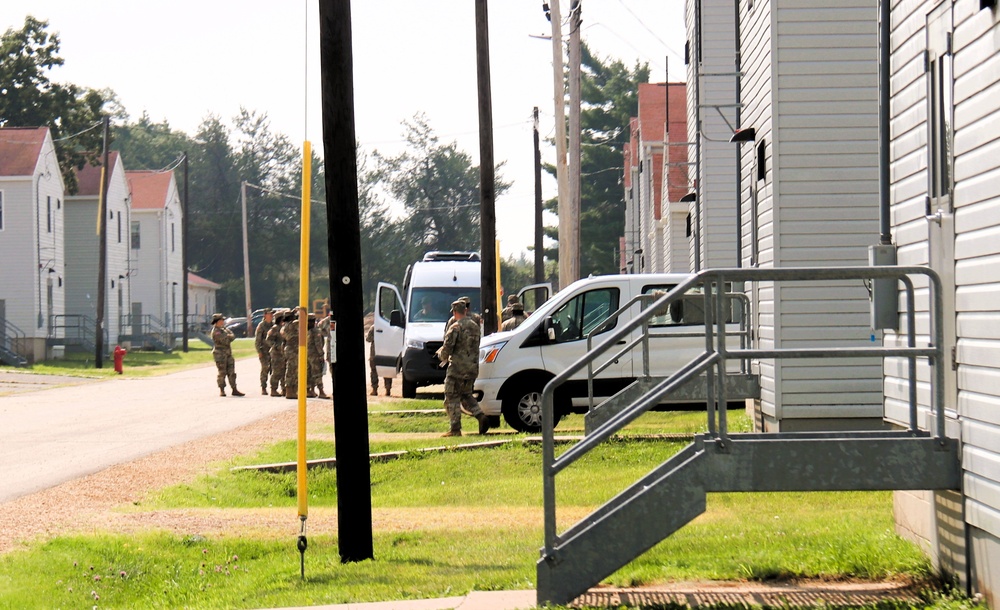 August 2025 training operations for CSTX 78-25-02 at Fort McCoy