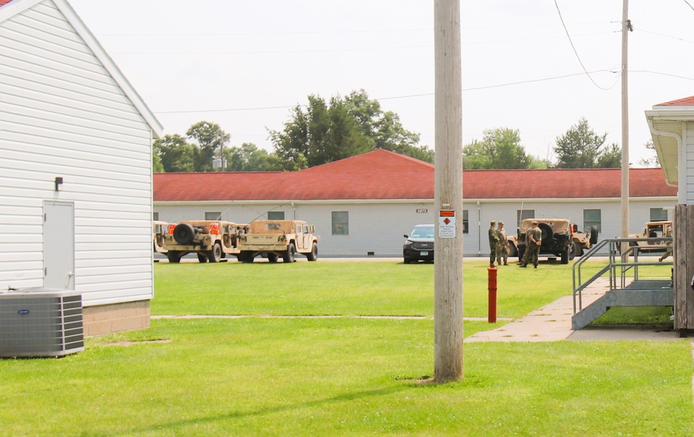 August 2025 training operations for CSTX 78-25-02 at Fort McCoy