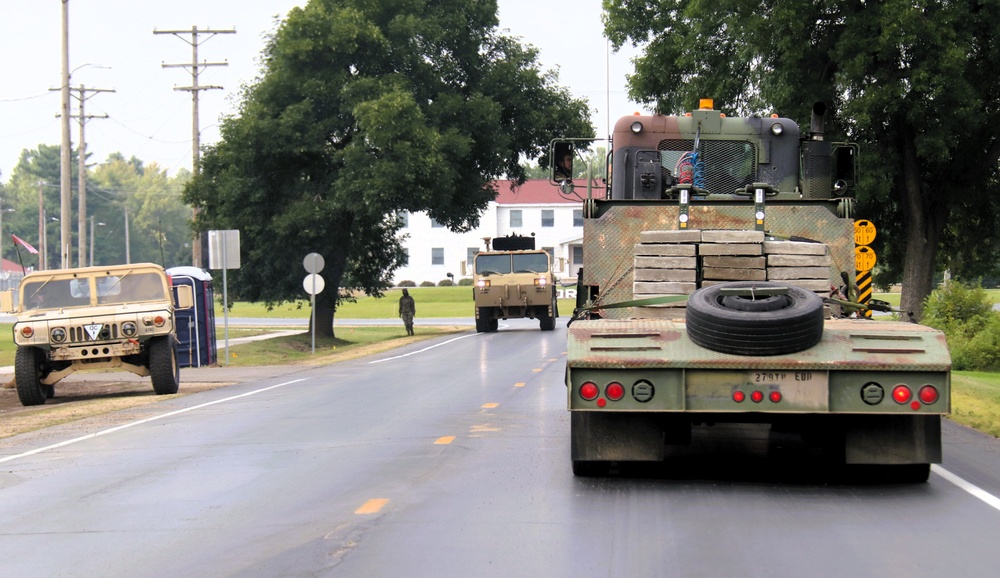 August 2025 training operations for CSTX 78-25-02 at Fort McCoy