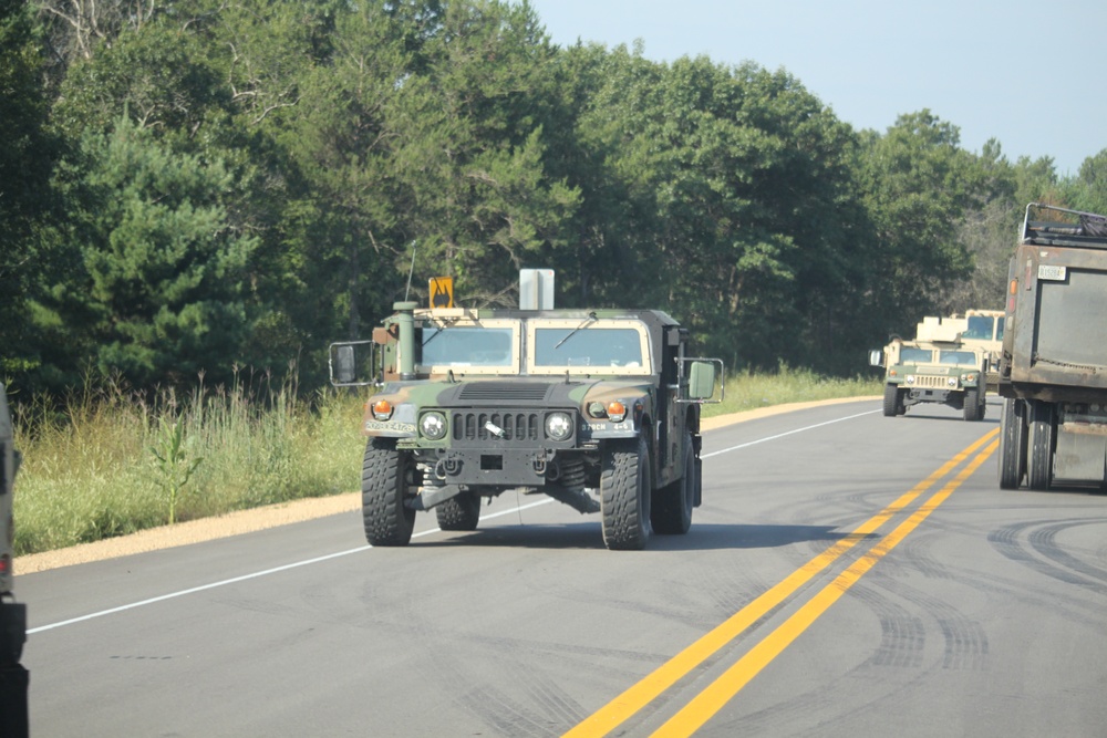 August 2025 training operations for CSTX 78-25-02 at Fort McCoy