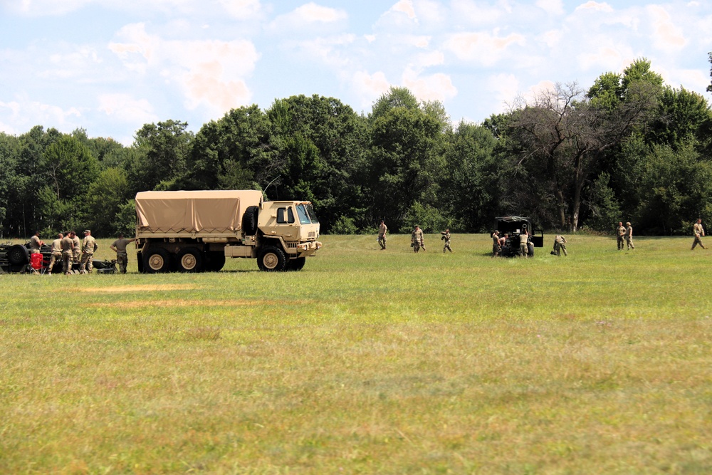 August 2025 training operations for CSTX 78-25-02 at Fort McCoy