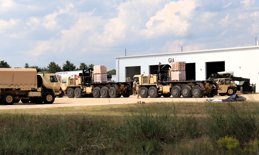 August 2025 training operations for CSTX 78-25-02 at Fort McCoy