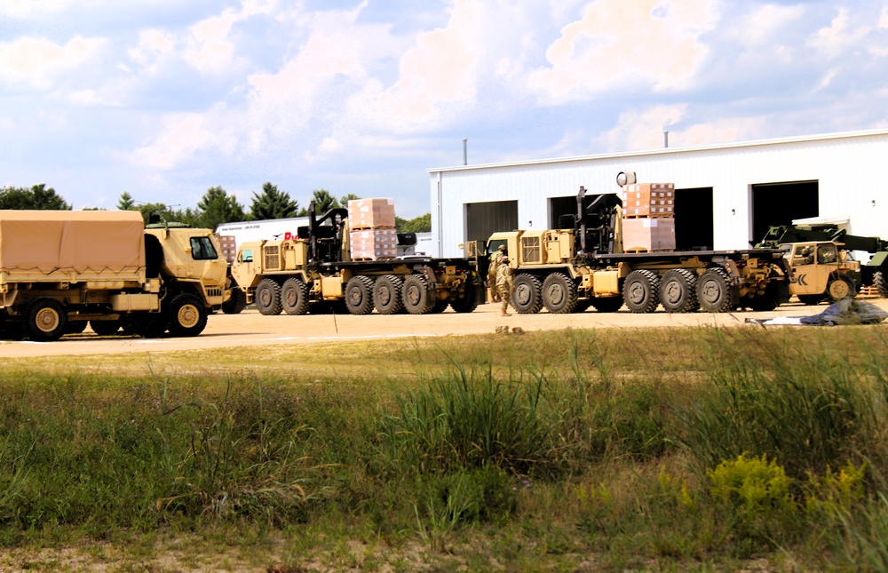 August 2025 training operations for CSTX 78-25-02 at Fort McCoy