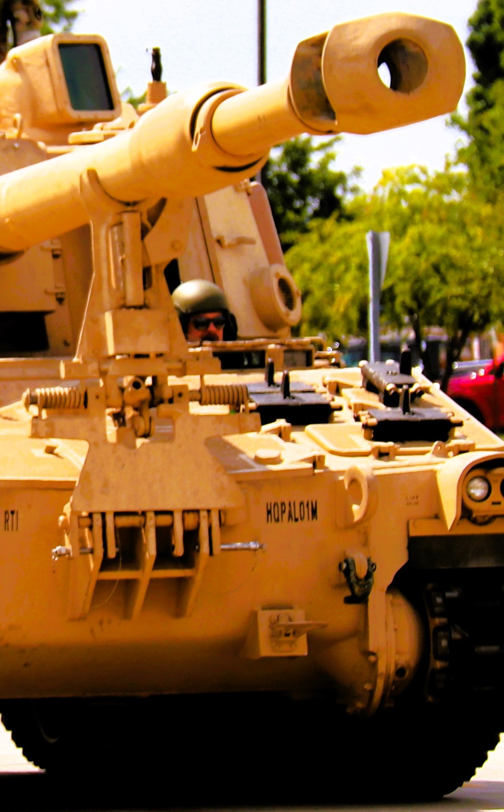 M109A6 Paladin training operations at Fort McCoy