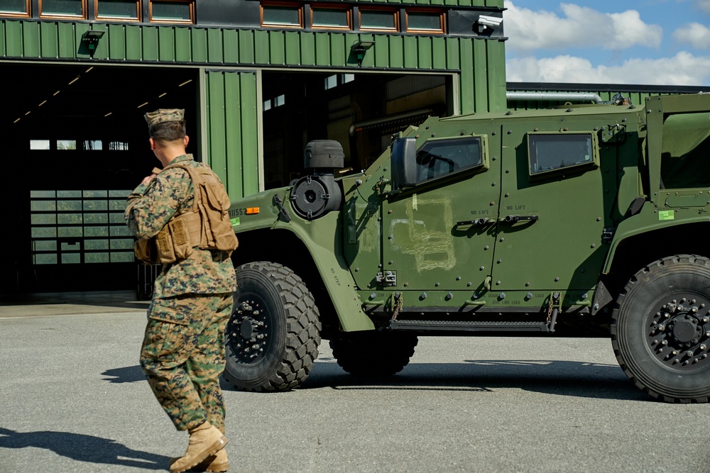 U.S. Marines prepare for Norwegian-led arctic operations