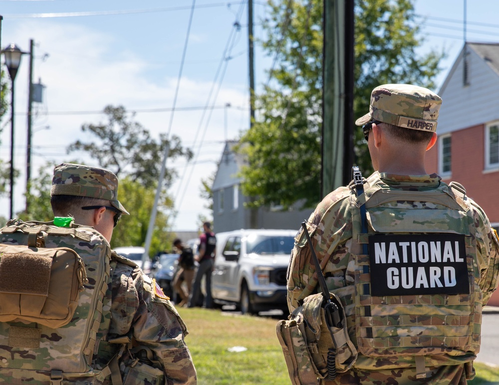 Tennessee National Guard supports U.S. Marshals