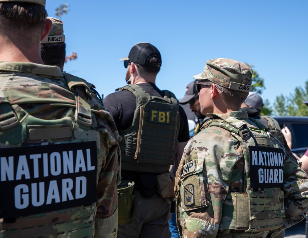 Tennessee National Guard supports U.S. Marshals