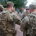 U.S. Soldiers with South Carolina Army National Guard patrol around Dupont Circle