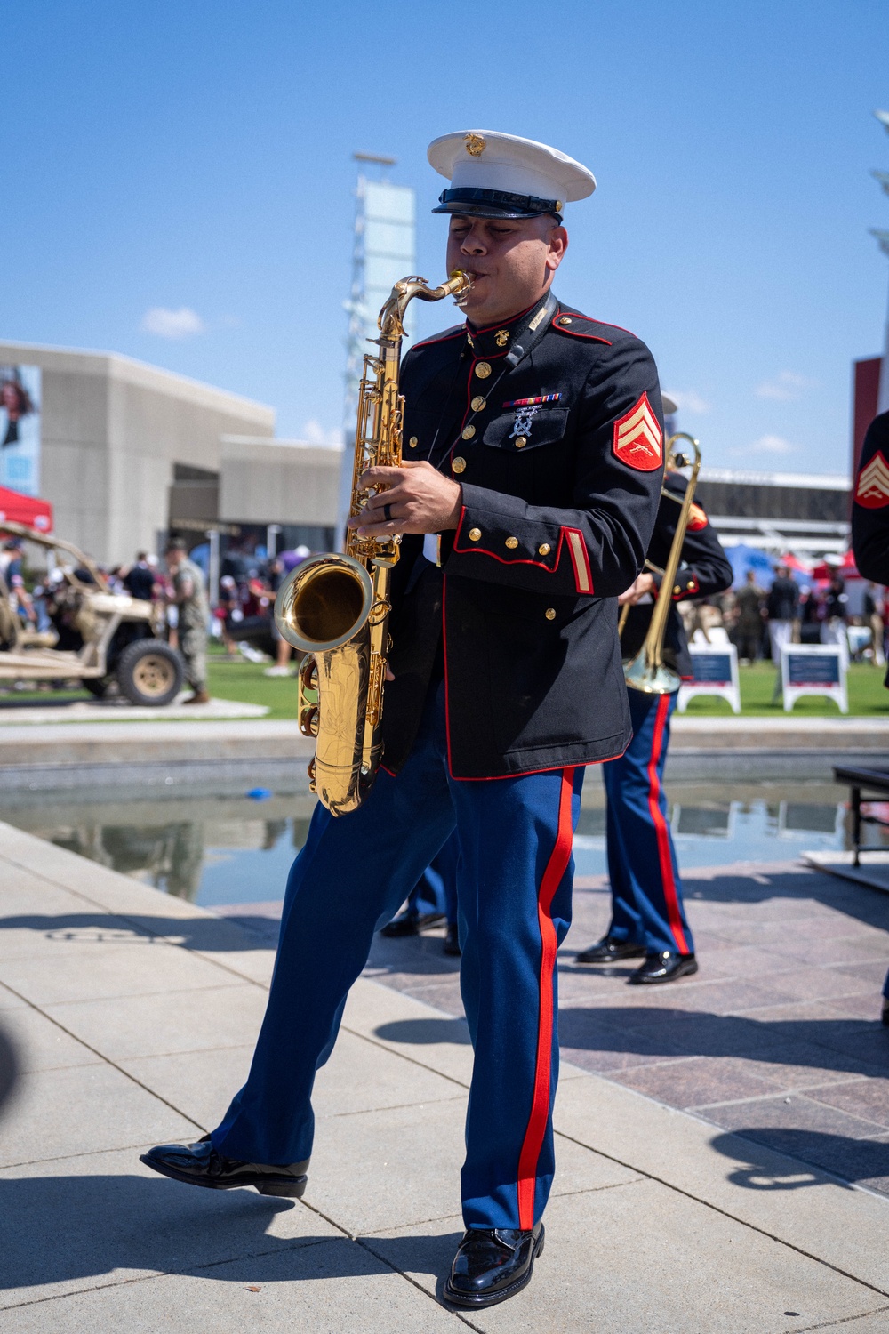 Marine Week Atlanta 2025: 2D MAW Band and Silent Drill Platoon Performance