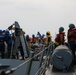 USS Truxtun Conducts RAS with USNS Cesar Chavez (T-AKE 14)