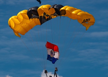 U.S. Army Golden Knights Perform at Wings of Pride Airshow 2025