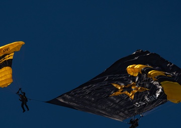 U.S. Army Golden Knights Perform at Wings of Pride Airshow 2025