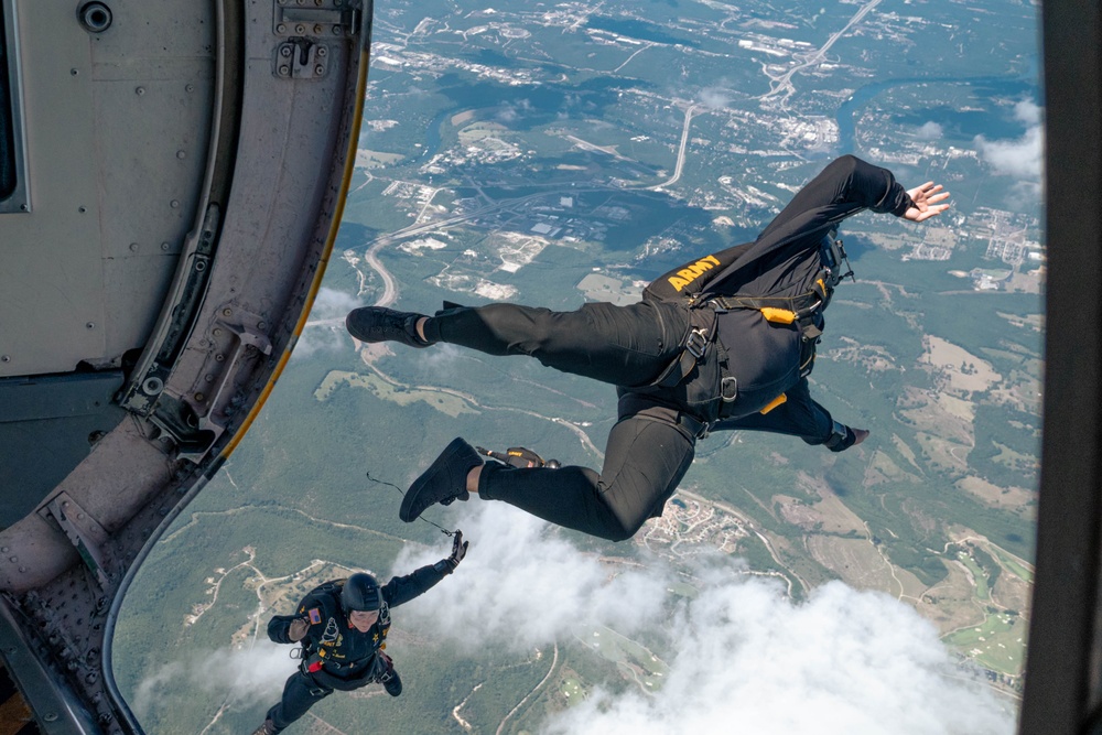 U.S. Army Golden Knights Perform at Wings of Pride Airshow 2025